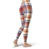 Mixed Color Tartan Leggings Rear
