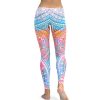 Colorful Chakra Leggings Back Colorful Chakra Leggings Back